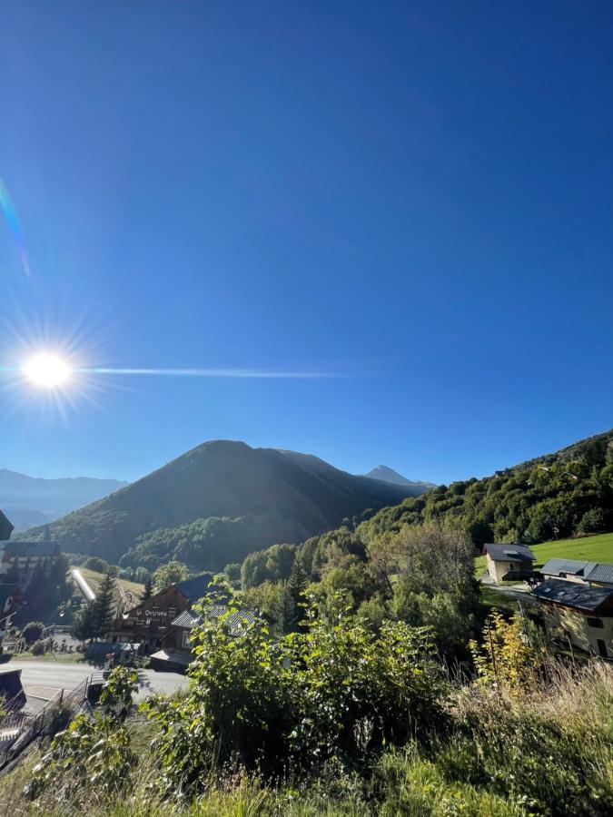 Appartement Plein Sud Cosy 6 Personnes Tres Bien Equipe ,Vue Splendide, Terrasse, Spacieux,Bien Situe, Randonnees,Ski Saint-Sorlin-dʼArves Kültér fotó