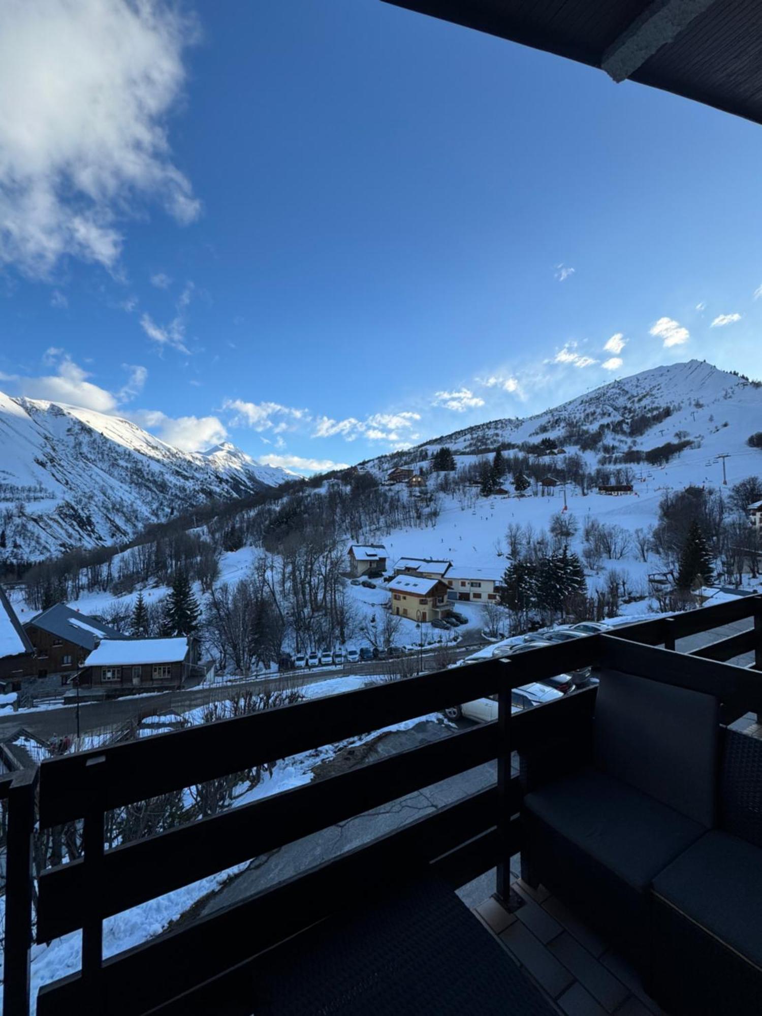 Appartement Plein Sud Cosy 6 Personnes Tres Bien Equipe ,Vue Splendide, Terrasse, Spacieux,Bien Situe, Randonnees,Ski Saint-Sorlin-dʼArves Kültér fotó